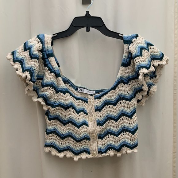 Zara Crochet top - Picture 1 of 3